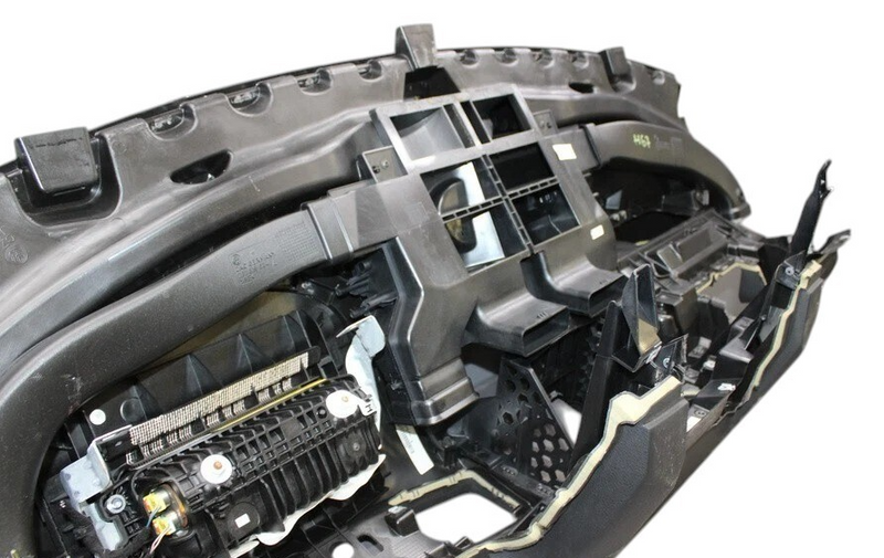 Load image into Gallery viewer, 11-17 Volkswagen Touareg Front Dashboard Instrument Panel Assembly Black Oem

