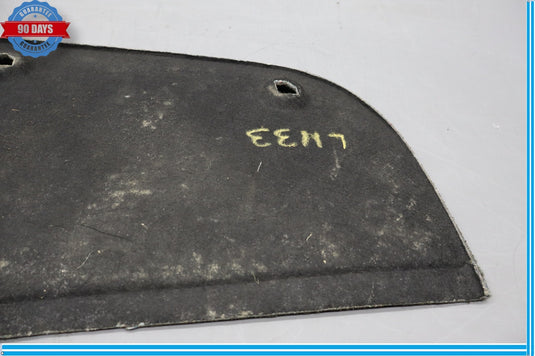 06-12 Flying Spur Left Driver Side Black Carpet Trim Insert Storage Panel Oem