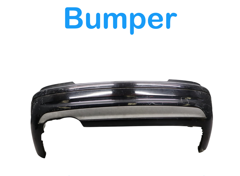 Load image into Gallery viewer, 03-09 Mercedes W209 CLK500 CLK320 AMG Sport Rear Bumper Cover Panel Oem
