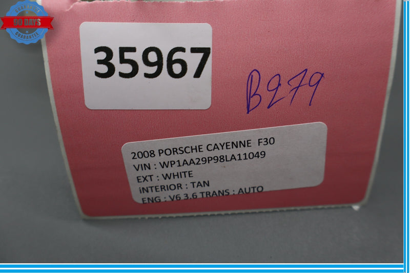 Load image into Gallery viewer, 03-10 Porsche Cayenne 955 957 Rear Left Driver Side Door Lock Cover Shield Oem
