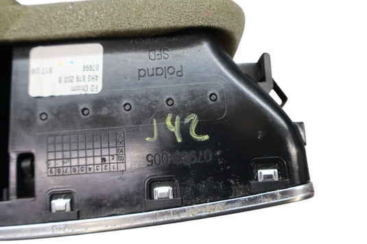 11-18 Audi A8 Quattro Rear Center Console HVAC A/C Ac Heater Air Vent Oem