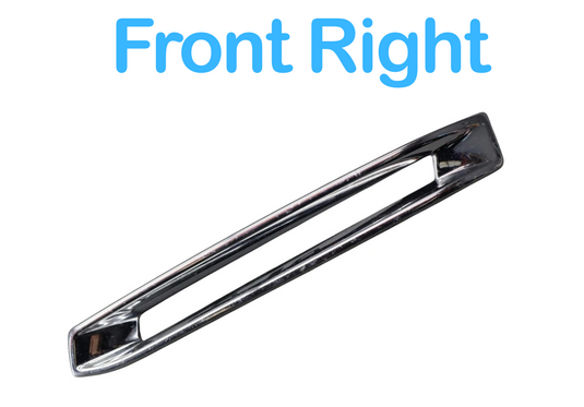 13-16 Mercedes GL450 GL550 Front Right Side Fog Light Cover Trim Chrome Oem