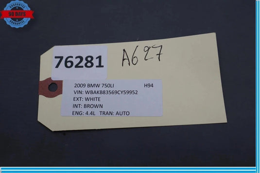 09-17 BMW 750Li 750Li xDrive Front Overhead Dome Light Lamp Sunroof Switch Oem