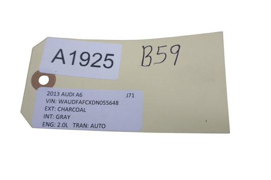 12-17 Audi A7 Ignition Switch Control Lock Relay Module 4H0909131 Oem