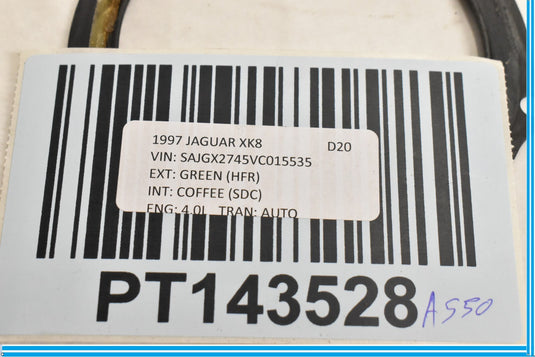 97-06 Jaguar XK8 XKR X100 Fuel Gas Tank Cap Screw Mounting Clip Oem