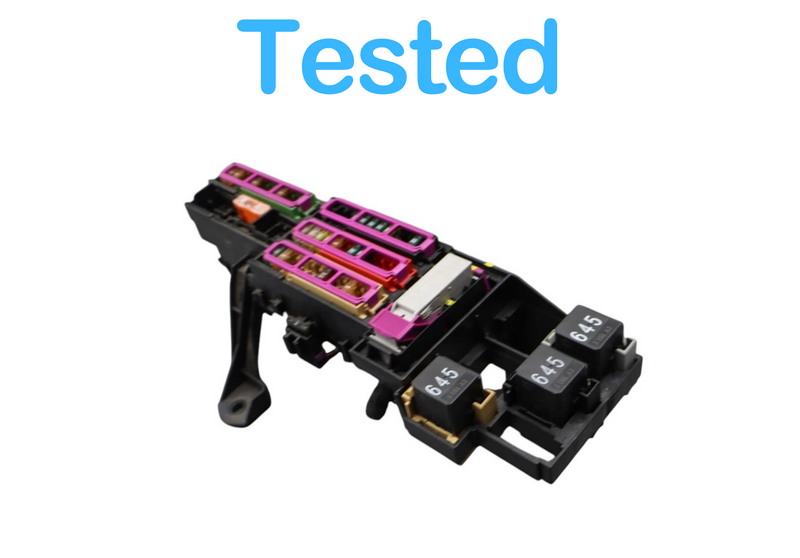 Load image into Gallery viewer, 12-18 Audi A6 Quattro A7 S6 Rear Trunk Engine Fuse Box Rely Junction Fusebox Oem
