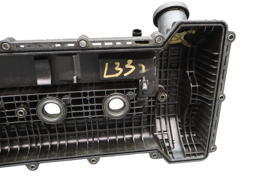 12-16 Hyundai Equus Sig Left Driver Side Engine Valve Cover Black Oem