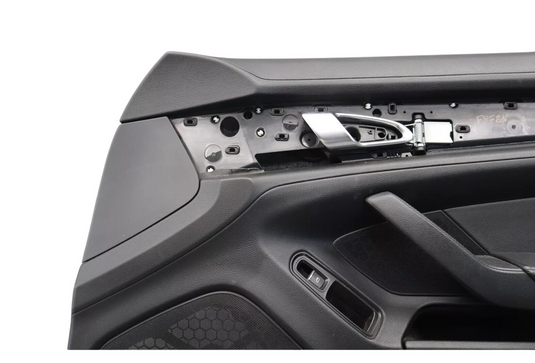10-16 Porsche Panamera 970 Front Right Side Interior Door Panel Black Oem
