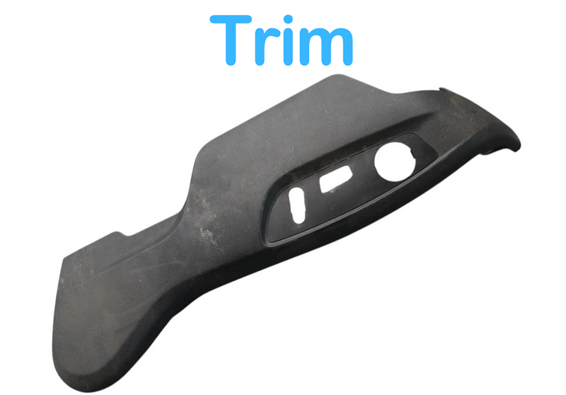 Load image into Gallery viewer, 11-17 Volkswagen Touareg Front Left Driver Side Seat Frame Trim 7P6881313 OEM
