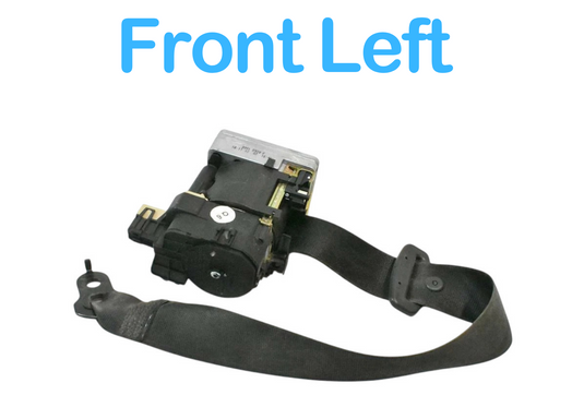 00-06 Mercedes CL500 CL600 CL55 AMG Front Left Seat Belt Retractor Black OEM
