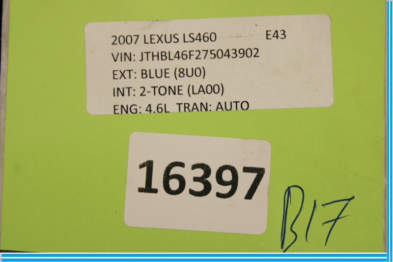 Load image into Gallery viewer, 07-12 Lexus LS460  Rear Right Passenger Side Door Window Regulator Switch Oem
