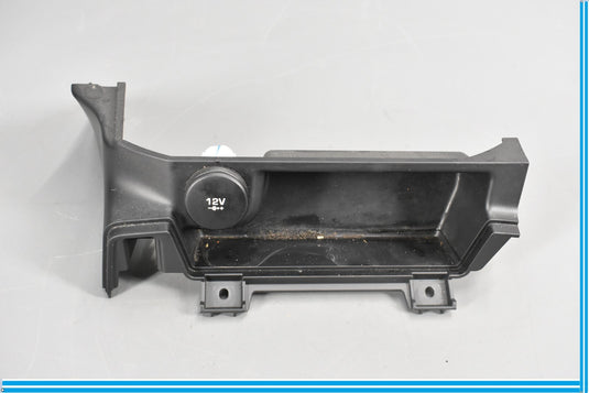 18-20 Jaguar E-Pace Front Center Console Pocket Cover W/ Power Port Trim Oem