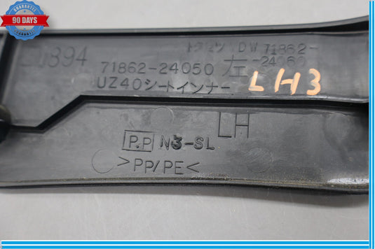 02-05 Lexus SC430 Z40 Front Left Driver Lower Seat Inner Cover Shield Panel Oem