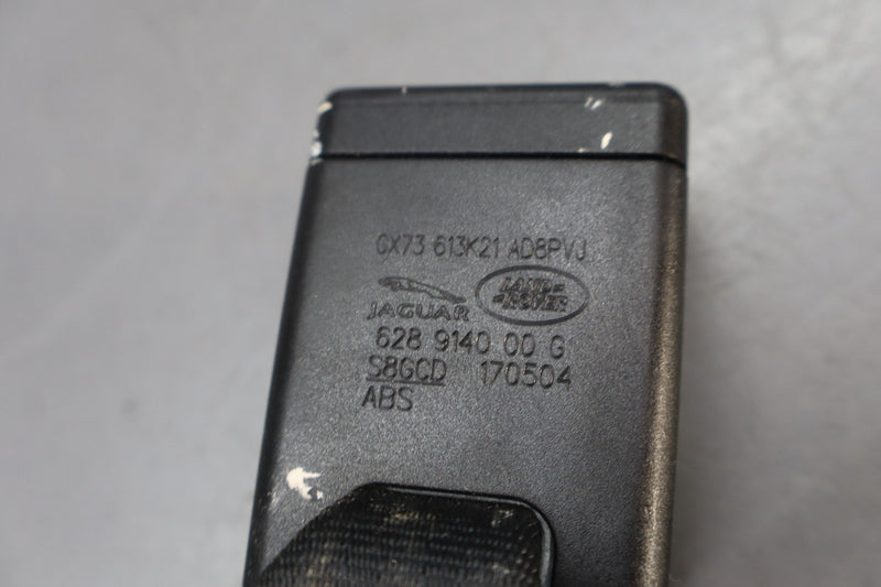 Load image into Gallery viewer, 16-20 Jaguar XF Rear Center Seat Belt Buckle Black GX73613K21AD Oem
