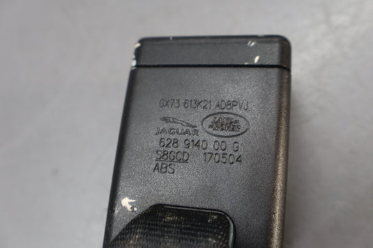 16-20 Jaguar XF Rear Center Seat Belt Buckle Black GX73613K21AD Oem