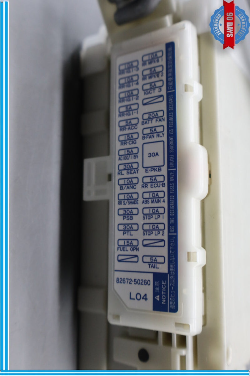 Load image into Gallery viewer, 07-09 Lexus LS460 LS460L Rear Trunk Boot Fuse Box Fusebox Relay Junction Oem
