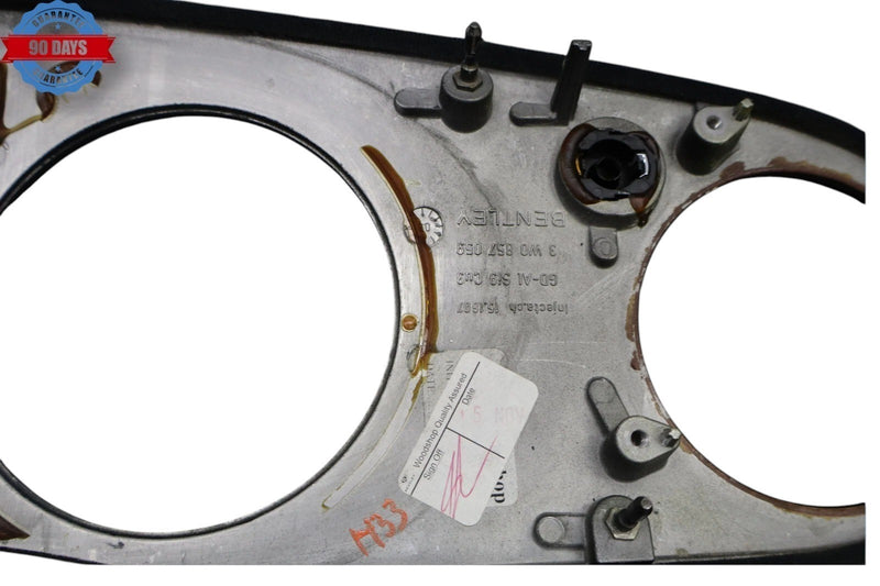 Load image into Gallery viewer, 03-12 Bentley Continental Dash Panel Speedometer Bezel Trim 3W0857059 OEM
