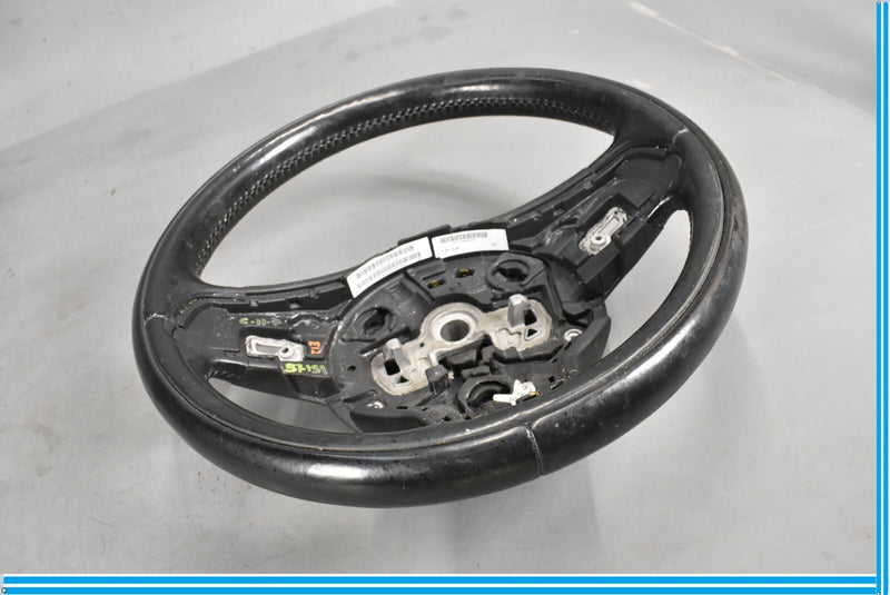 Load image into Gallery viewer, 10-18 Jaguar XJ XJL X351 Steering Wheel Handle Black Leather Oem
