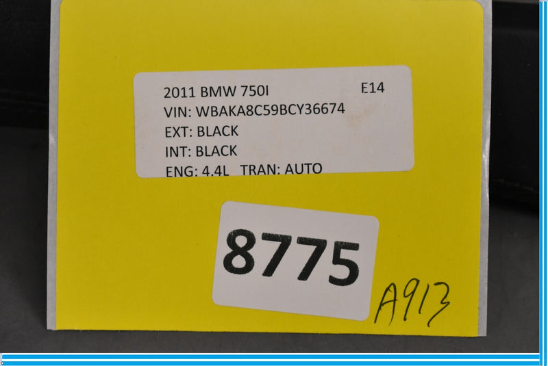 Load image into Gallery viewer, 09-15 BMW 750i 750Li Left Driver Side Center Console Trim Cover Panel Oem
