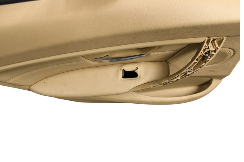 Load image into Gallery viewer, 12-18 BMW 320i 328i F30 Rear Left Driver Side Interior Door Panel Beige OEM
