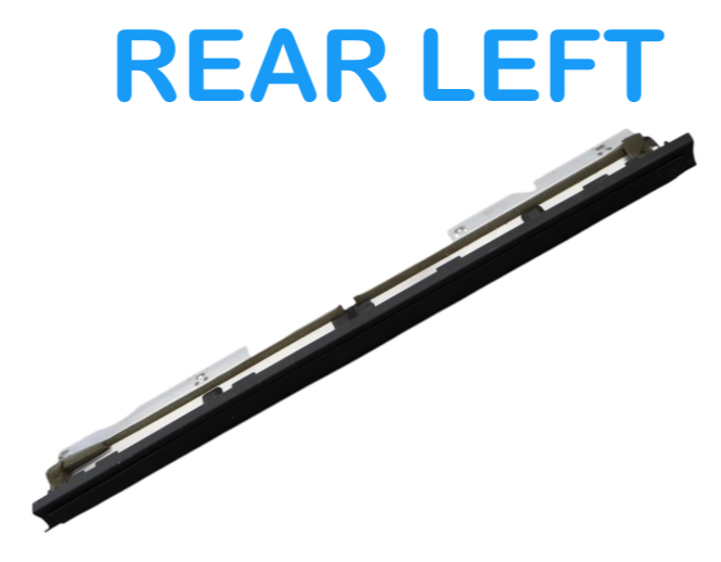 Load image into Gallery viewer, 11-18 Audi A8 Quattro Rear Left Window Door Sun Shade Blind Cover 4H4861333A OEM
