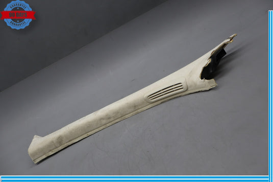 10-19 Jaguar XJL XJ X351 Front Left Driver A Pillar Trim Panel Suede Beige Oem