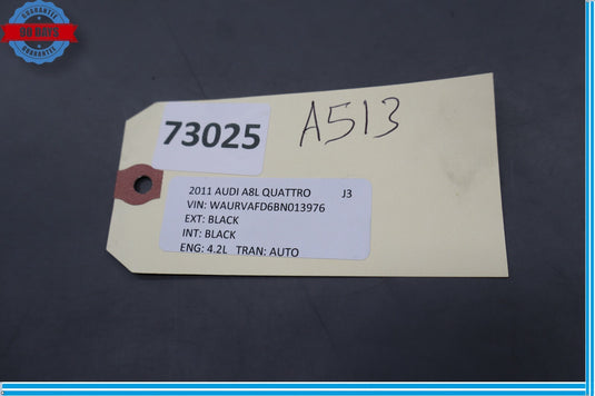 10-18 Audi A8 Quattro Front Left Driver Side Door Window Regulator Motor OEM