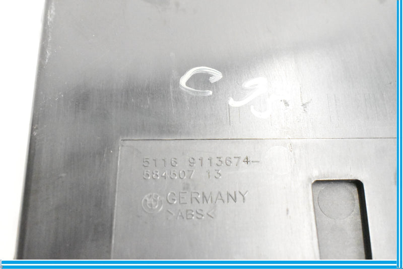 Load image into Gallery viewer, 09-15 BMW 750i 750Li F01 F02 Rear Center Console Storage Box 9113674 Oem
