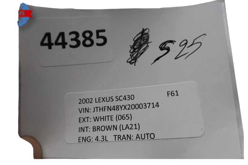 Load image into Gallery viewer, 02-10 Lexus SC430 Front Right Passenger Side Interior Door Panel Cover Oem
