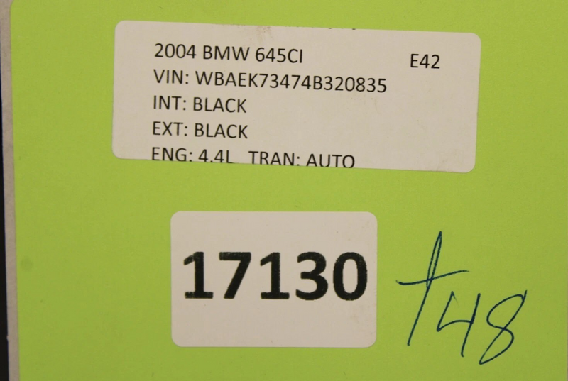 Load image into Gallery viewer, 04-10 BMW 645Ci Convertible Right Side Door Panel Insert Cover 51439155462 Oem
