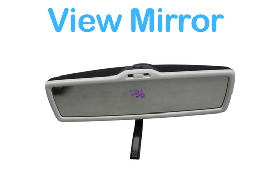 11-16 Volkswagen VW Touareg Front Upper Interior Inner Rear View Mirror OEM
