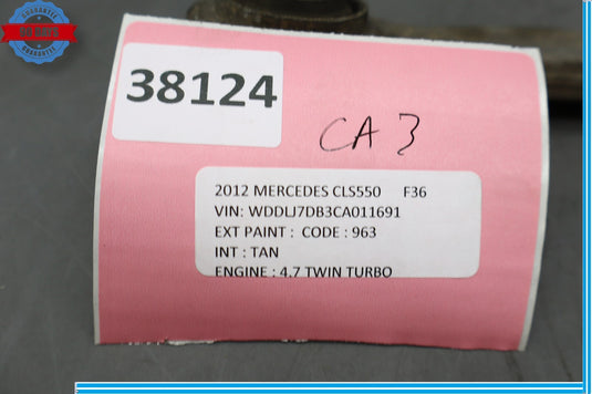 08-17 Mercedes CLS550 E350 E550 Rear Right Side Upper Control Arm RWD Oem
