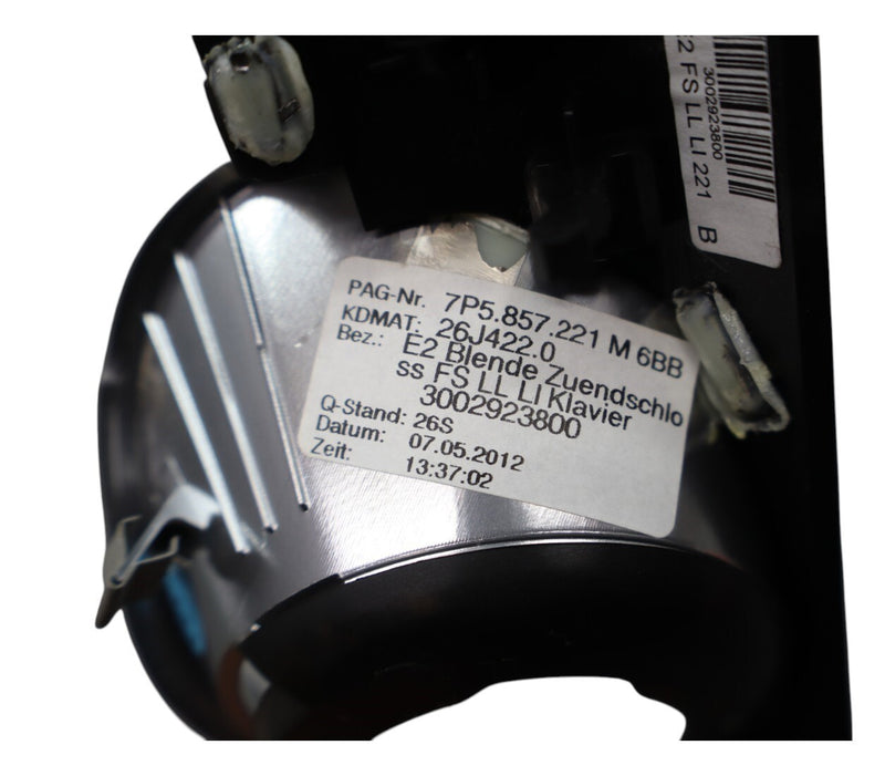Load image into Gallery viewer, 11-18 Porsche Cayenne 958 Hybrid S Dashboard Ignition Switch Cover Trim Oem
