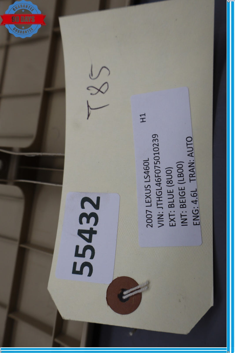 Load image into Gallery viewer, 07-09 Lexus LS460 XF40 Front Right Passenger Side Seat Lower Trim Cover ECRU Oem
