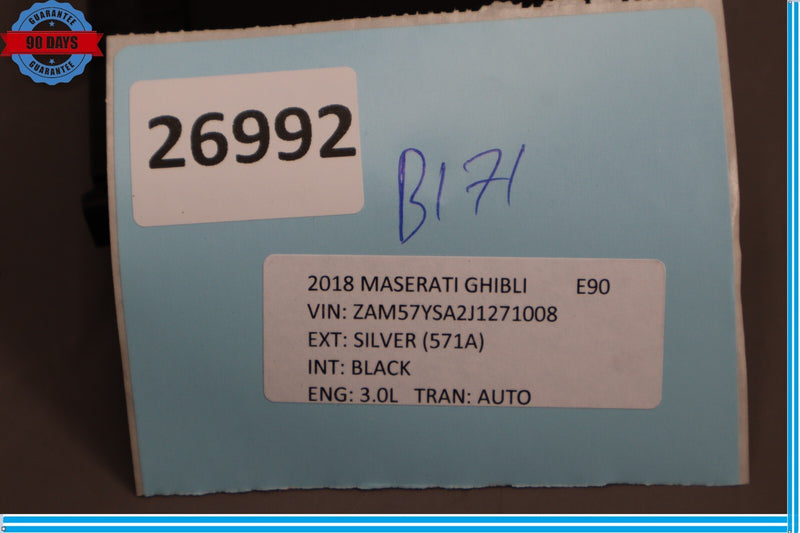 Load image into Gallery viewer, 14-21 Maserati Ghibli Front Right Side Seat Adjustment Control Switch Oem
