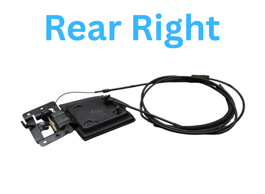 07-18 Bentley Continental GT Rear Right Passenger Side Flap Black Oem