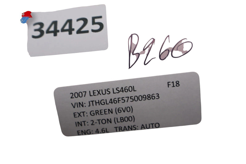 Load image into Gallery viewer, 07-09 Lexus LS460 LS460L Rear Seat Temperature Climate Control Dash A/C Oem
