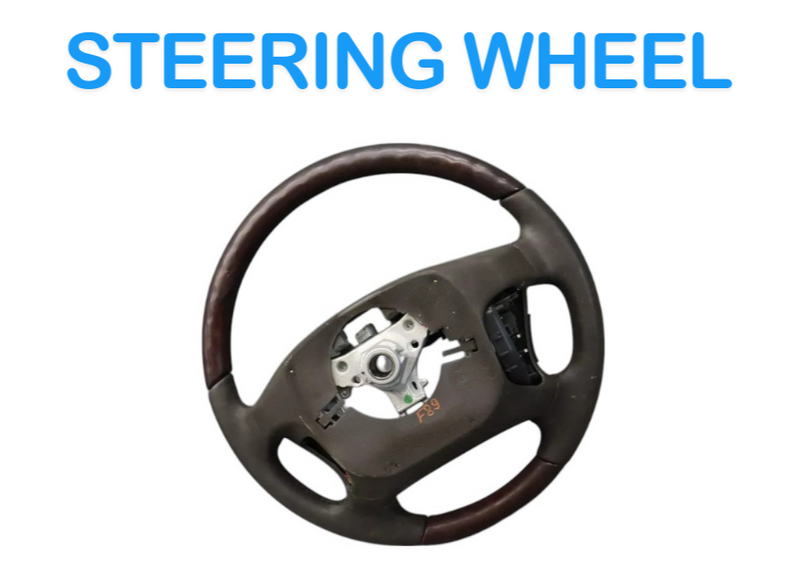 Load image into Gallery viewer, 07-12 Lexus LS460 LS460L Steering Wheel Leather W/ Wood Trim 4510050240C0 OEM
