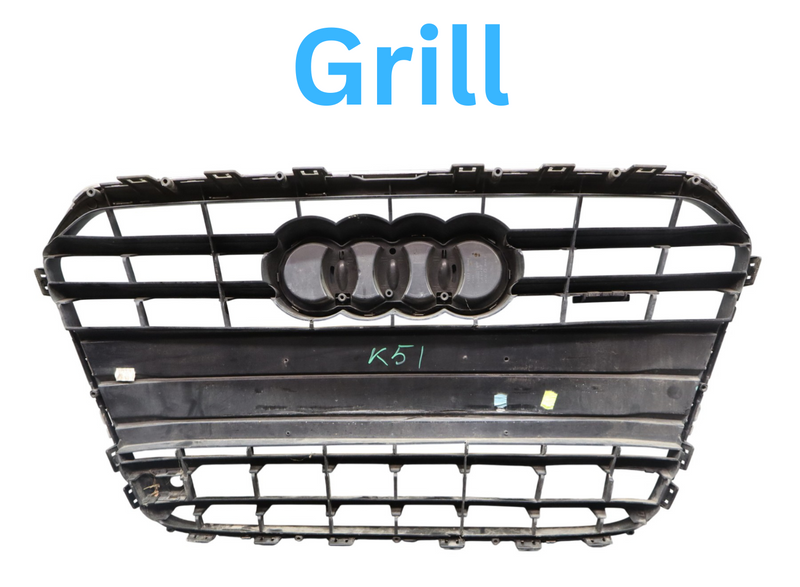 Load image into Gallery viewer, 12-15 Audi A6 A6 Quattro Front Bumper Radiator Grille 4G0853653A Oem
