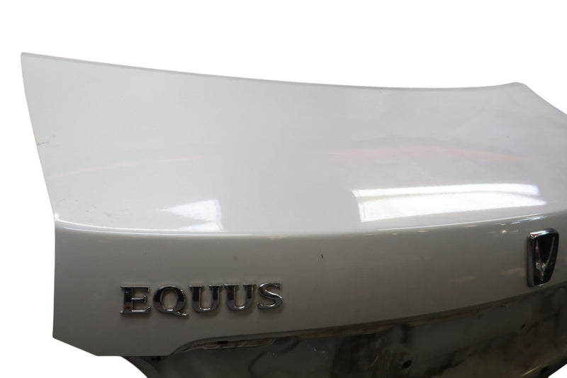 Load image into Gallery viewer, 11-16 Hyundai Equus SIG Rear Trunk Lid Tailgate Cover Panel Assembly Silver Oem
