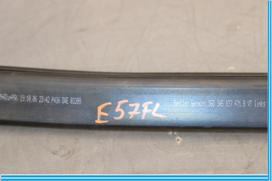 06-12 Bentley Continental Front Left Door Window Inner Weatherstrip Seal Oem