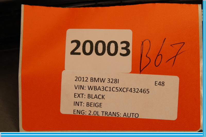 Load image into Gallery viewer, 12-18 BMW 320i 328i F30 Rear Right Side Door Sill Scuff Plate Panel Oem
