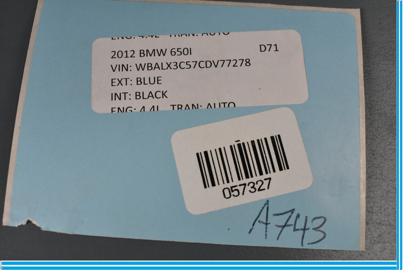 Load image into Gallery viewer, 12-18 BMW F12 F13 640i 650i Headlight Dashboard Control Switch Button Oem

