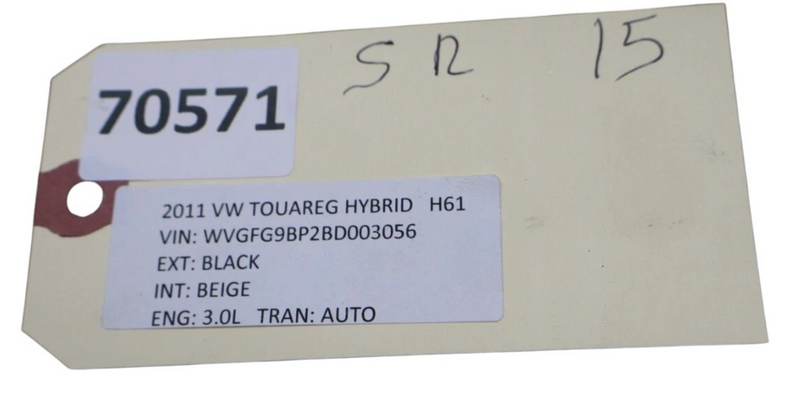 Load image into Gallery viewer, 11-17 Volkswagen VW Touareg Front Right Passenger Side Seat Rail Track Frame Oem

