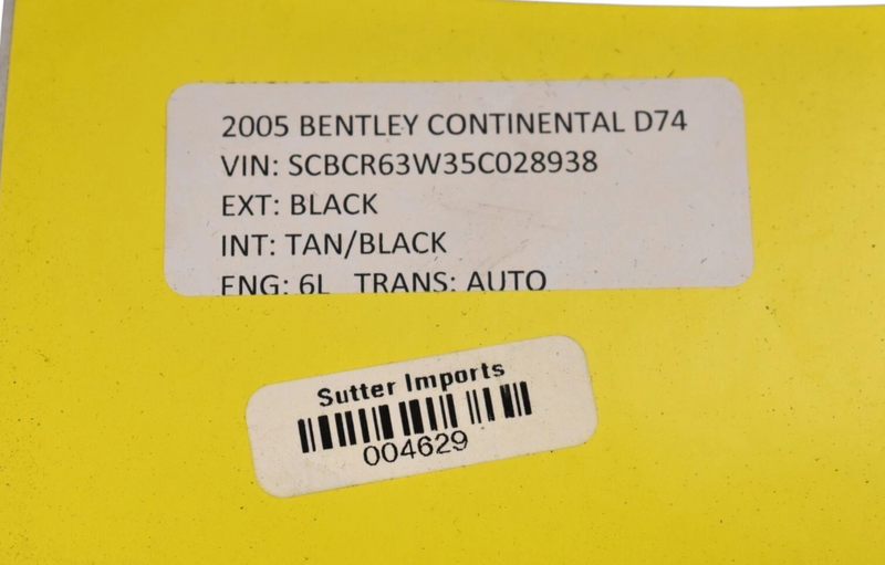 Load image into Gallery viewer, 03-06 Bentley Continental Dashboard Dash Glove Box Glovebox 3W1858107 Oem
