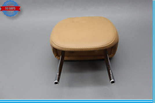 03-10 Porsche Cayenne Front Right Side Seat Headrest Head Rest Tan Oem