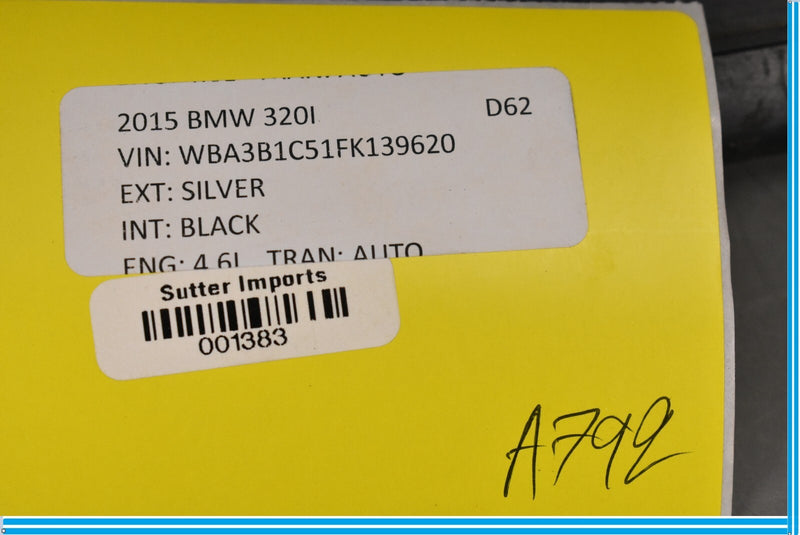 Load image into Gallery viewer, 12-18 BMW 320i 328i F30 Front Left Driver Fender Hood Sealing Cover Panel Oem
