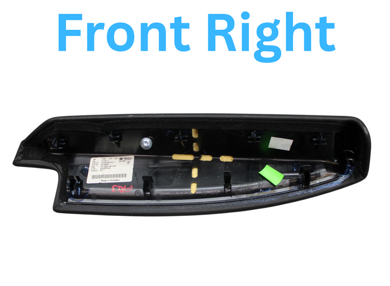 Load image into Gallery viewer, 11-18 Porsche Cayenne Front Right Passenger Door Armrest Arm Rest Black Oem
