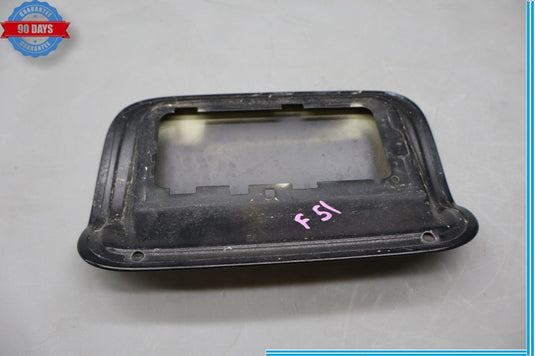 09-15 BMW 750Li F01 F02 Rear Fuel Tank Filler Door Cover Lid Black Oem