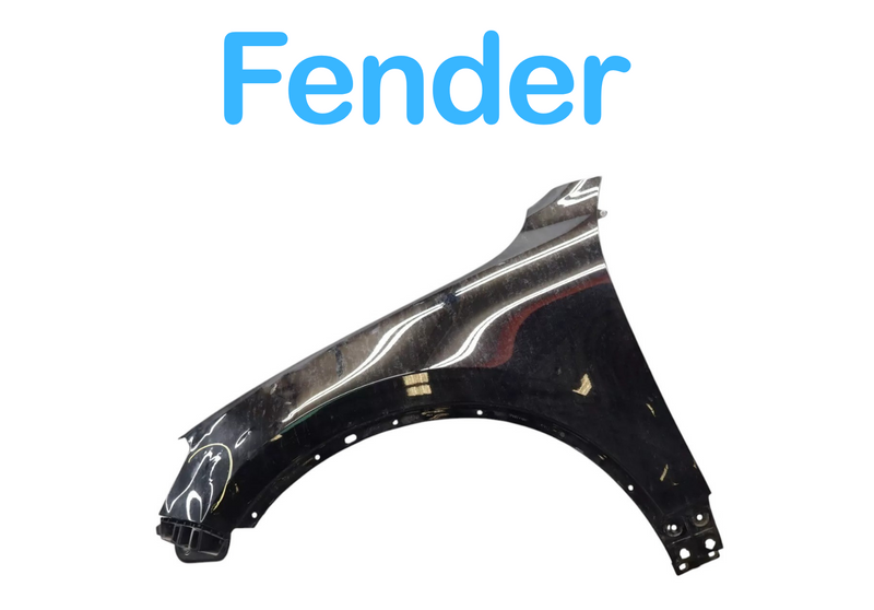 Load image into Gallery viewer, 11-17 Volkswagen Touareg Front Left Side Fender Wind Assembly 7P6821105E OEM
